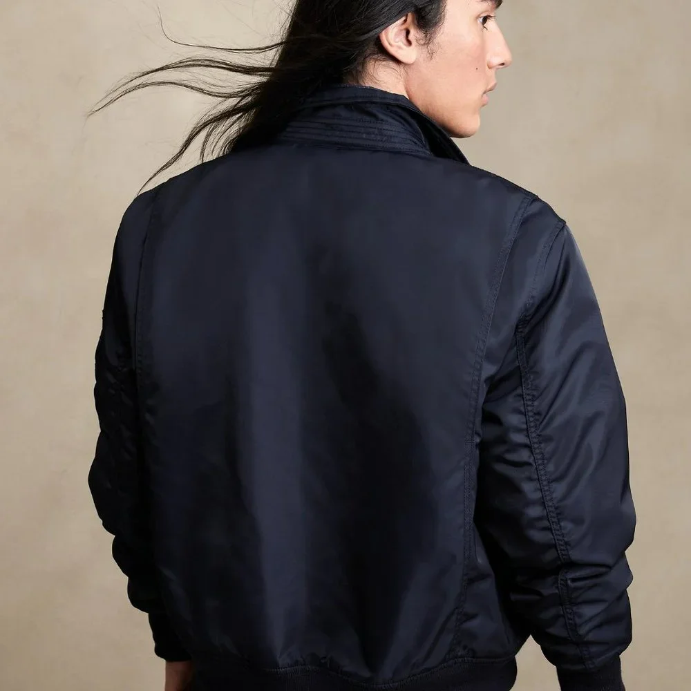 BANANA REPUBLIC INSULATED WATER RESISTANT BOMBER JACKET